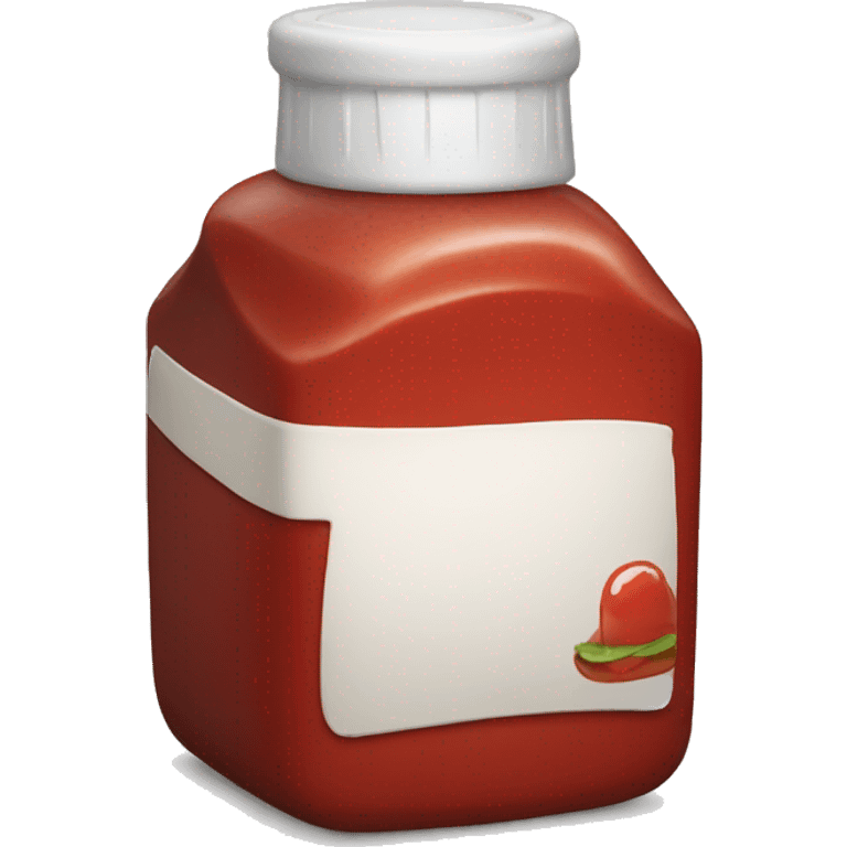 Ketchup Bottle emoji