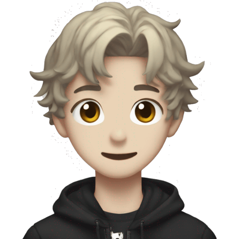 Leeknow from stray kids emoji