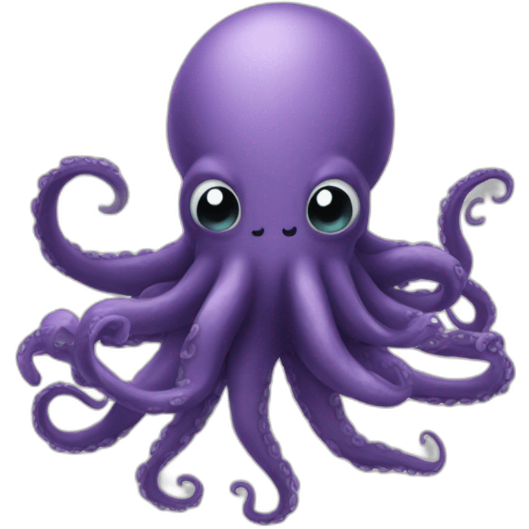 huge cute kraken emoji