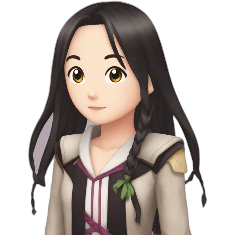 Nezuko et tan jiro emoji