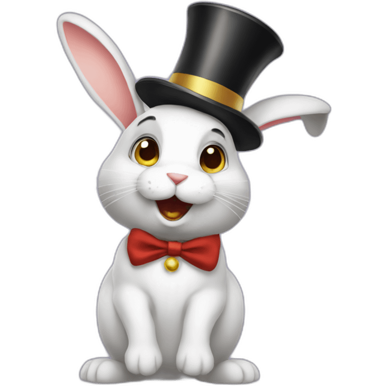 Magician rabbit emoji