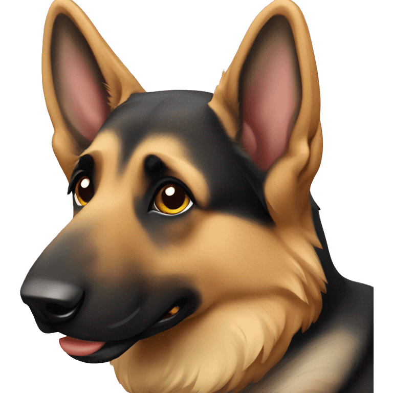 German shepherd  emoji