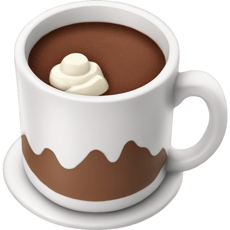 Hot chocolate emoji