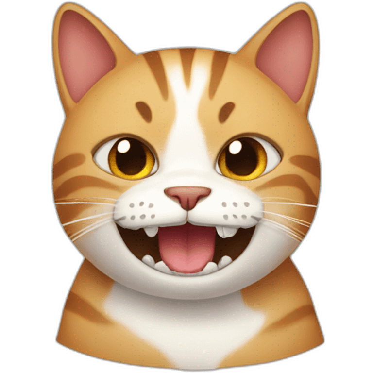 Cat with broken teeth emoji