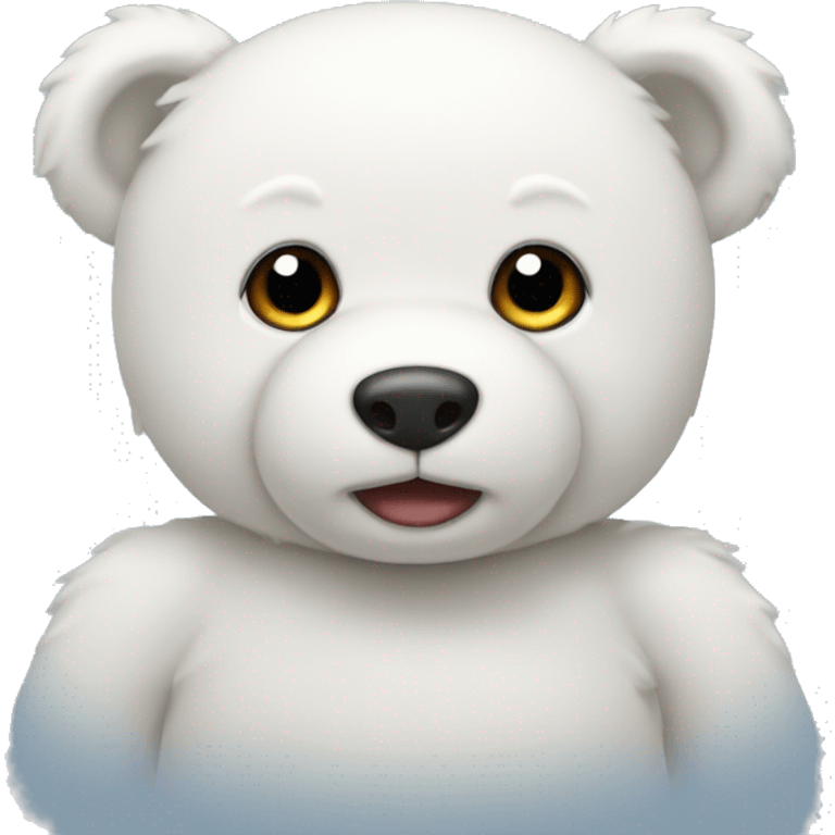 White teddy emoji