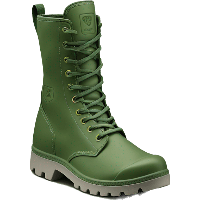 Original Palladium pampa Mens Low Boot Green emoji