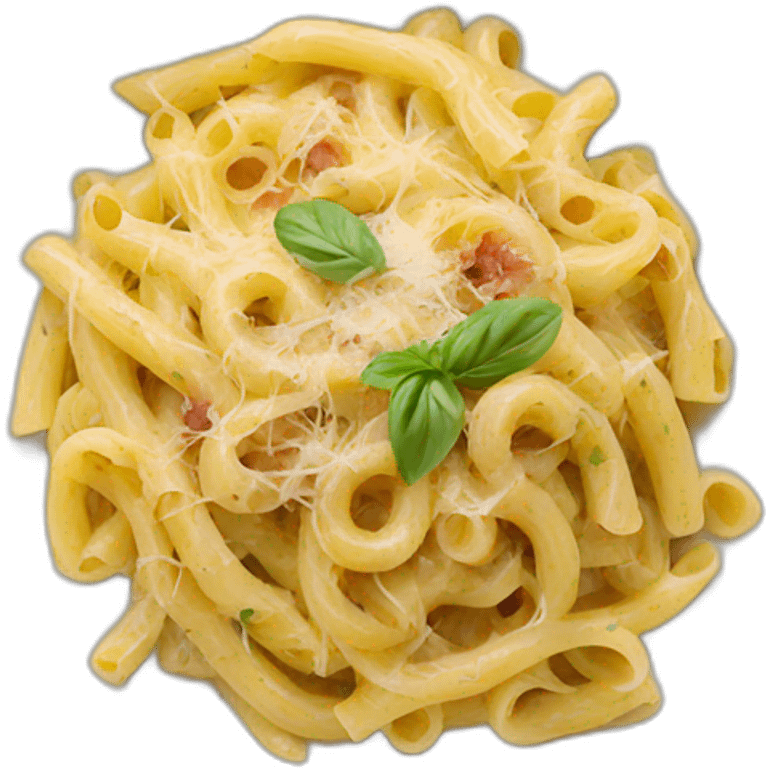 Pâtes carbonara emoji