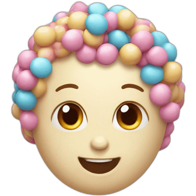 sweet cottom candy emoji