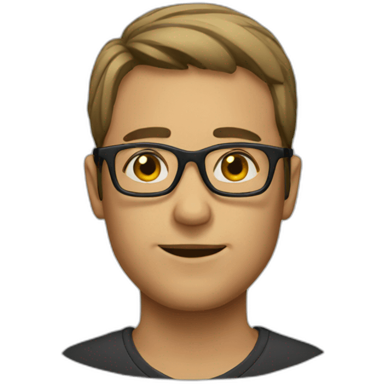 male-glasses emoji