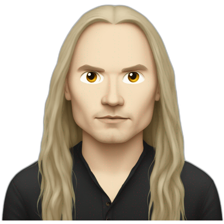 billy corgan with long hair emoji