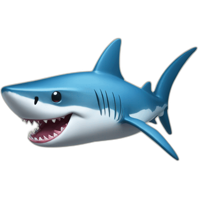 requin qui attaque emoji