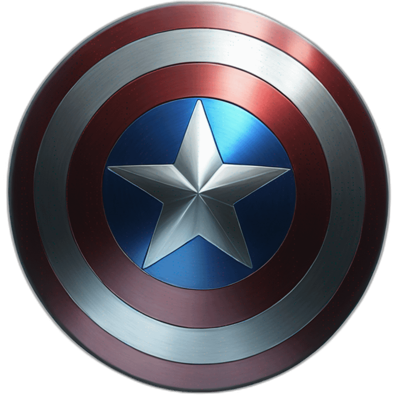 Captain America shield emoji