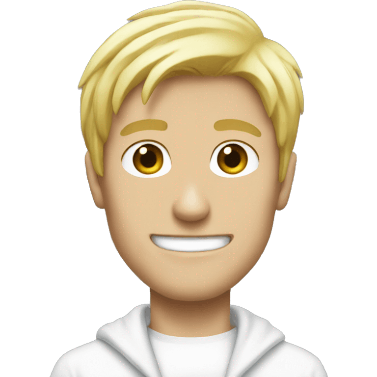 Bleach buzz white man emoji