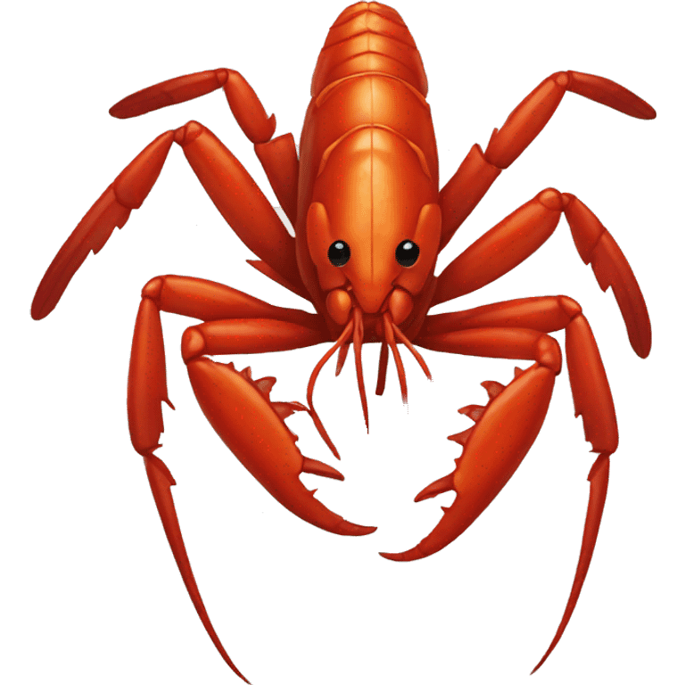 one crayfish emoji