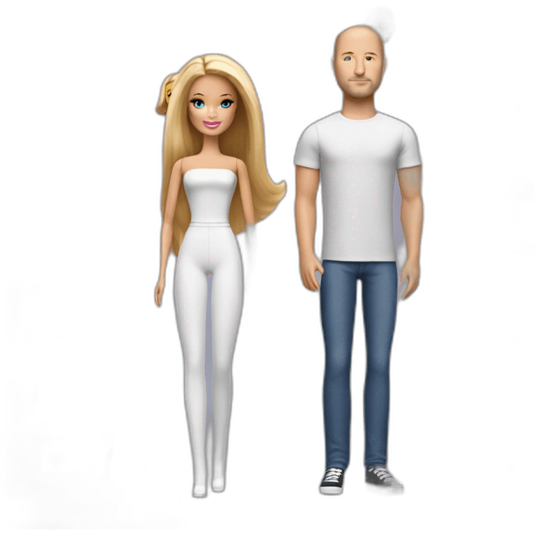 barbie and jony ive emoji