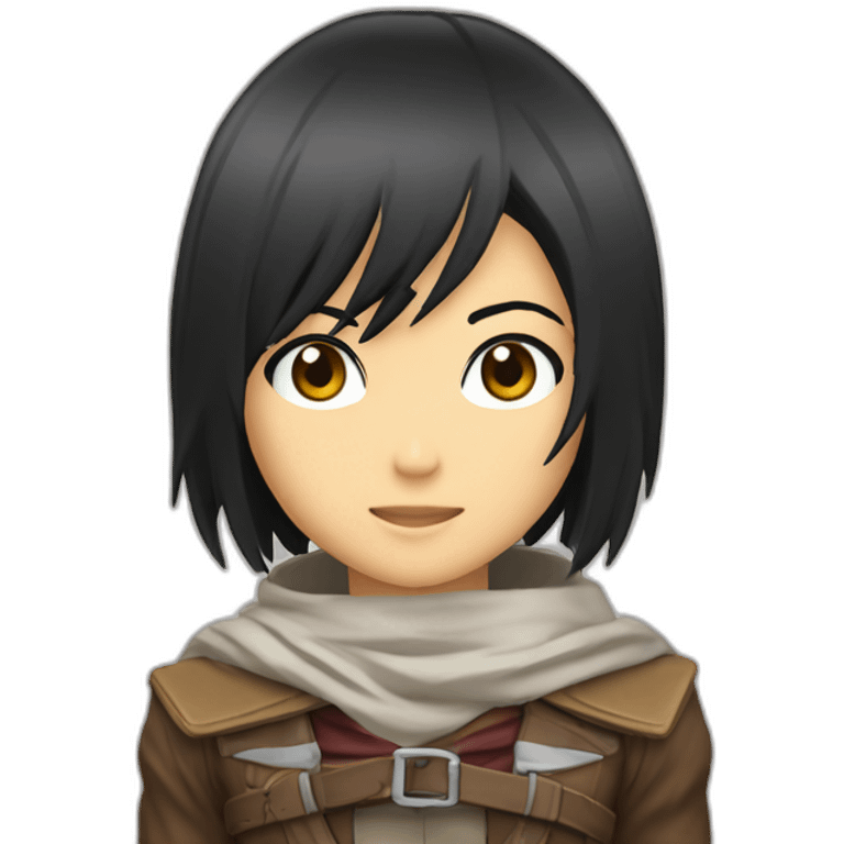 Mikasa Ackerman emoji