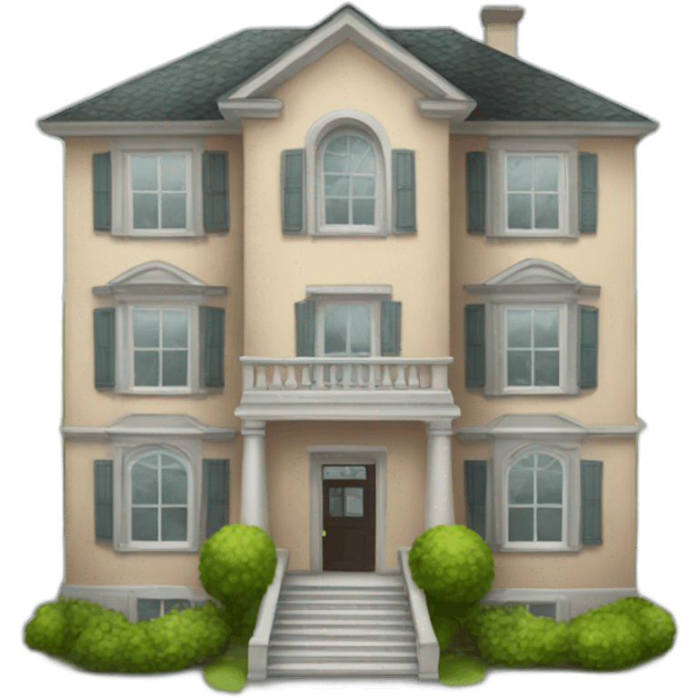 Three-story-detached-house emoji