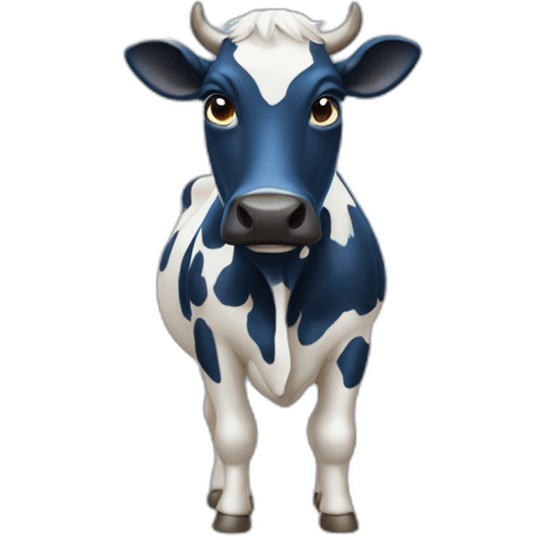 vache bleue emoji