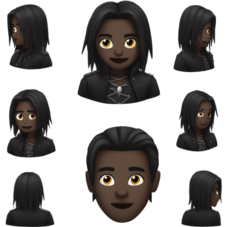 Goth  emoji