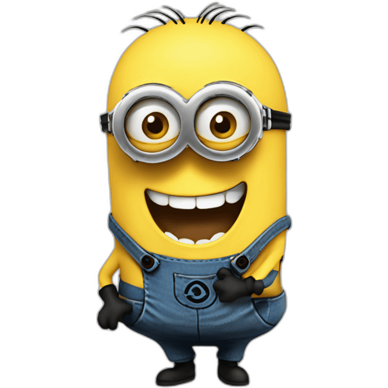 laughing minion emoji