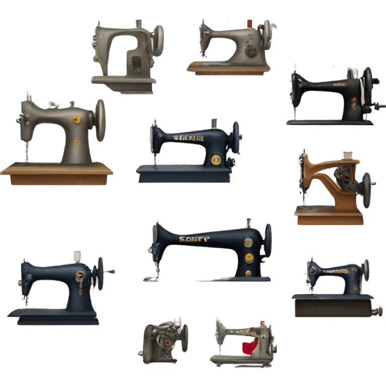 sewing machines emoji