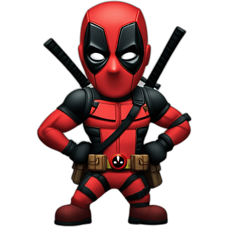 Deadpool qui danse emoji