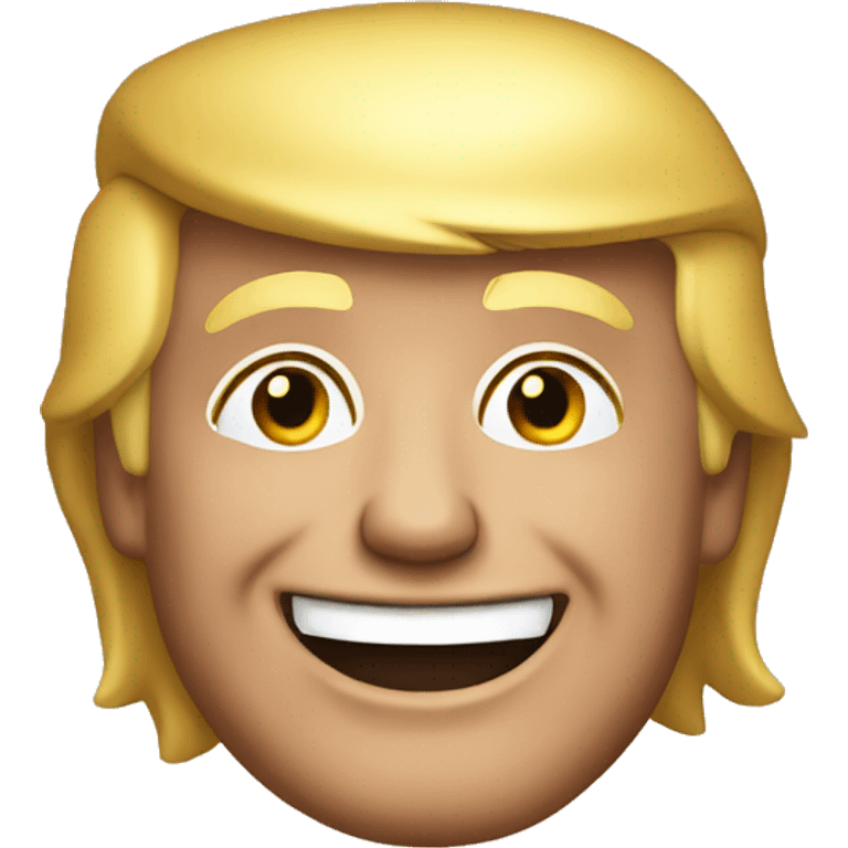 Donald Trump happy emoji