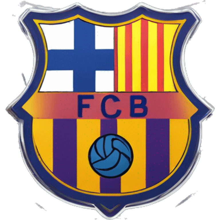 fc barcelona logo emoji