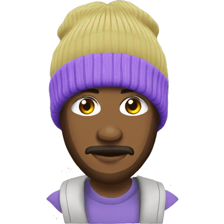 man super swag beanie emoji