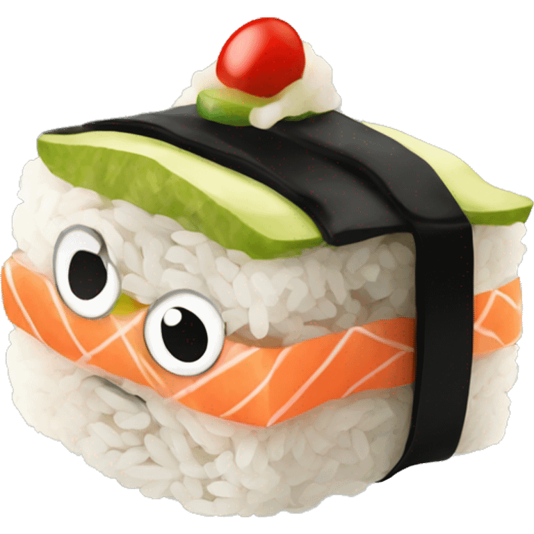 Dominican sushi emoji