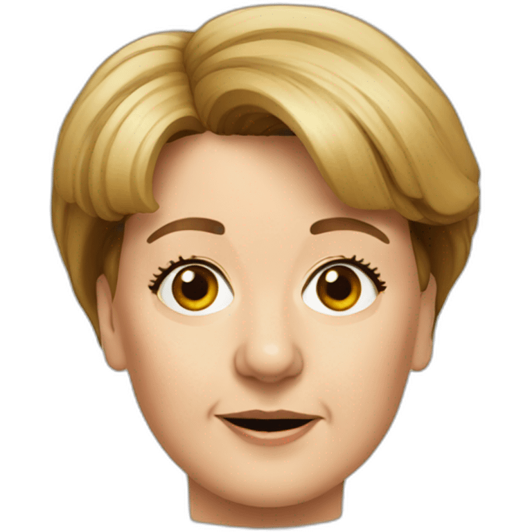 angela merkel emoji