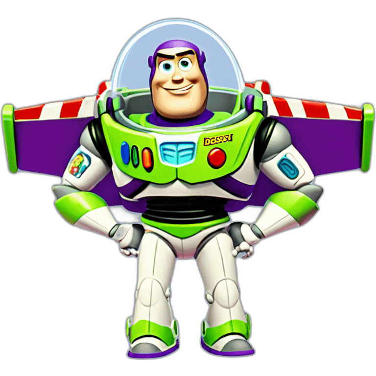 Buzz lightyear cel shaded emoji