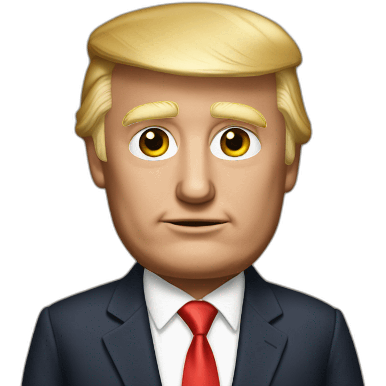 Émois Donald Trump emoji