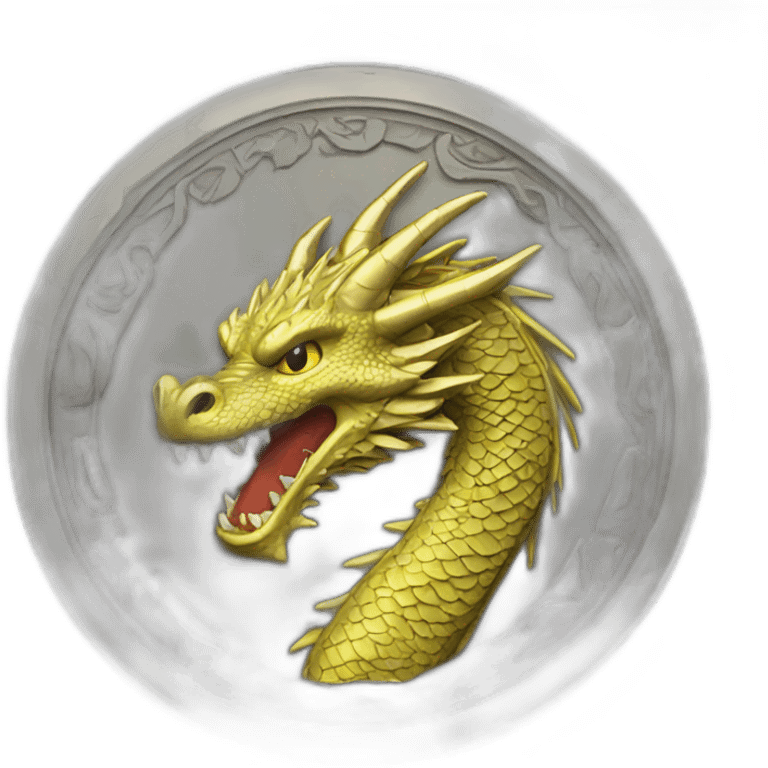 Dragon coin emoji