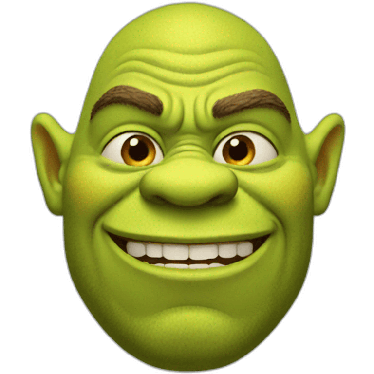 ugly shrek emoji