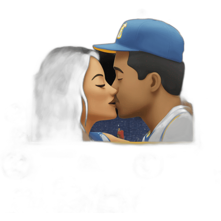 kiss-cam-jumbotron emoji