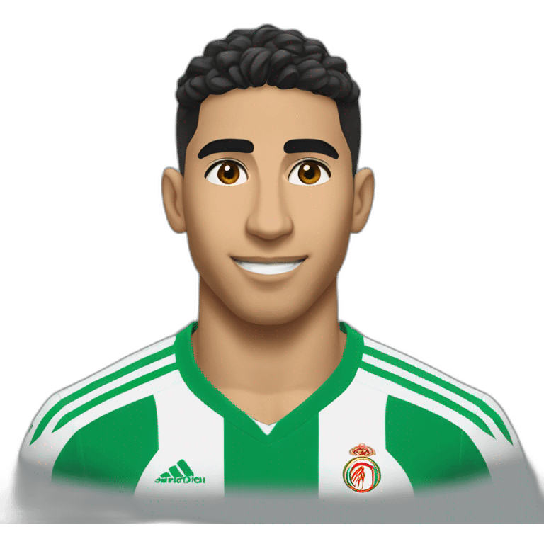 Achraf hakimi maroc emoji