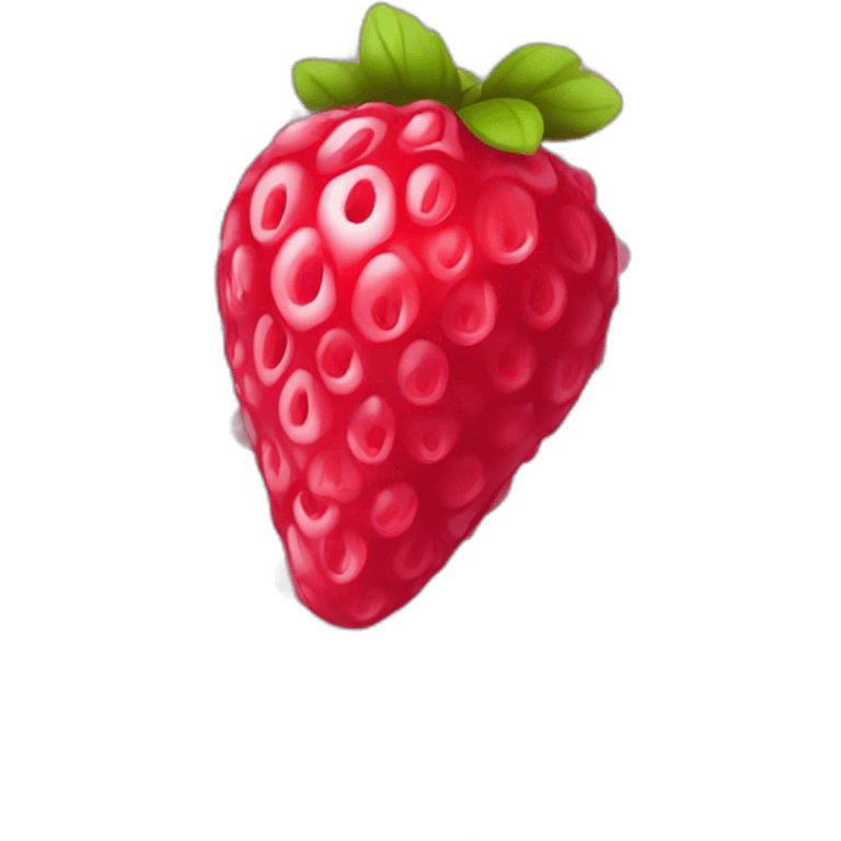 Fraise framboise mis emoji