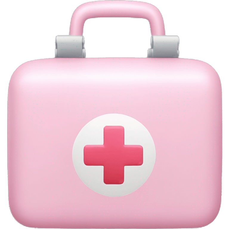 pastel pink first aid kit emoji