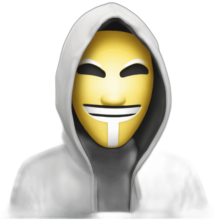 anonymous hacker emoji