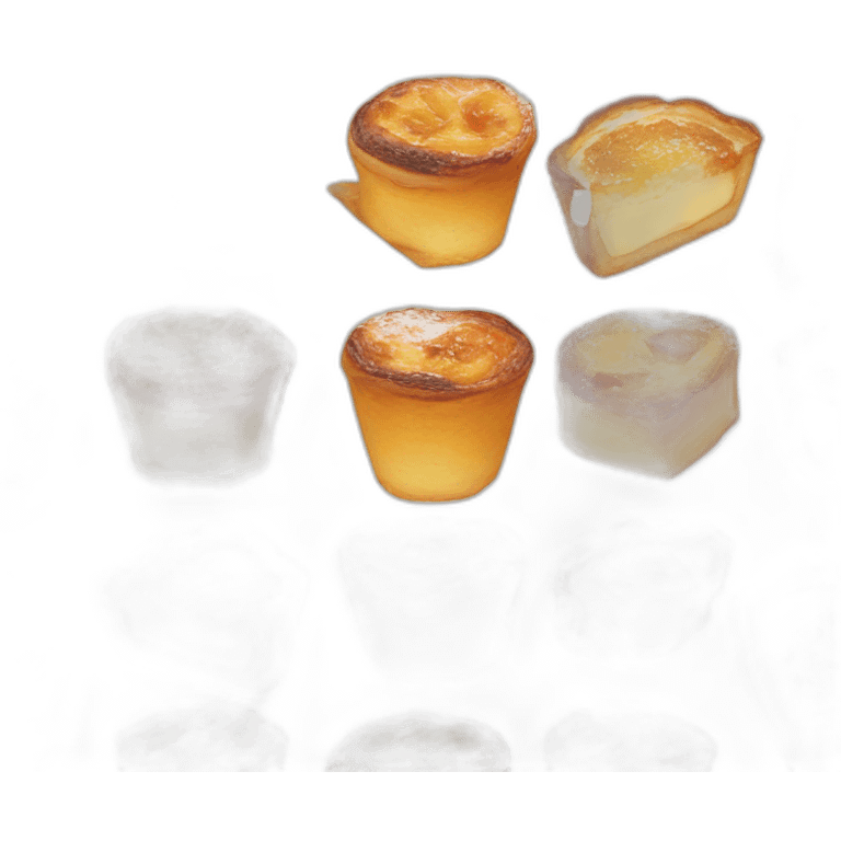 Pastel de nata emoji