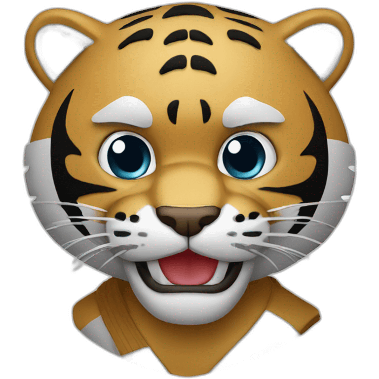 Taekwondo tigre emoji