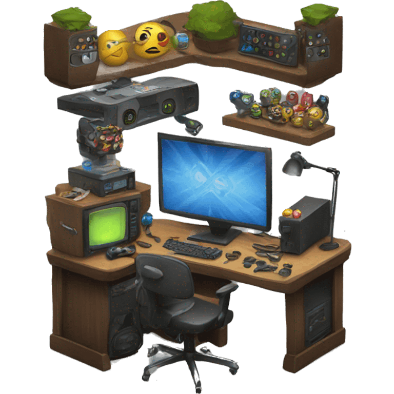 Gaming set up emoji