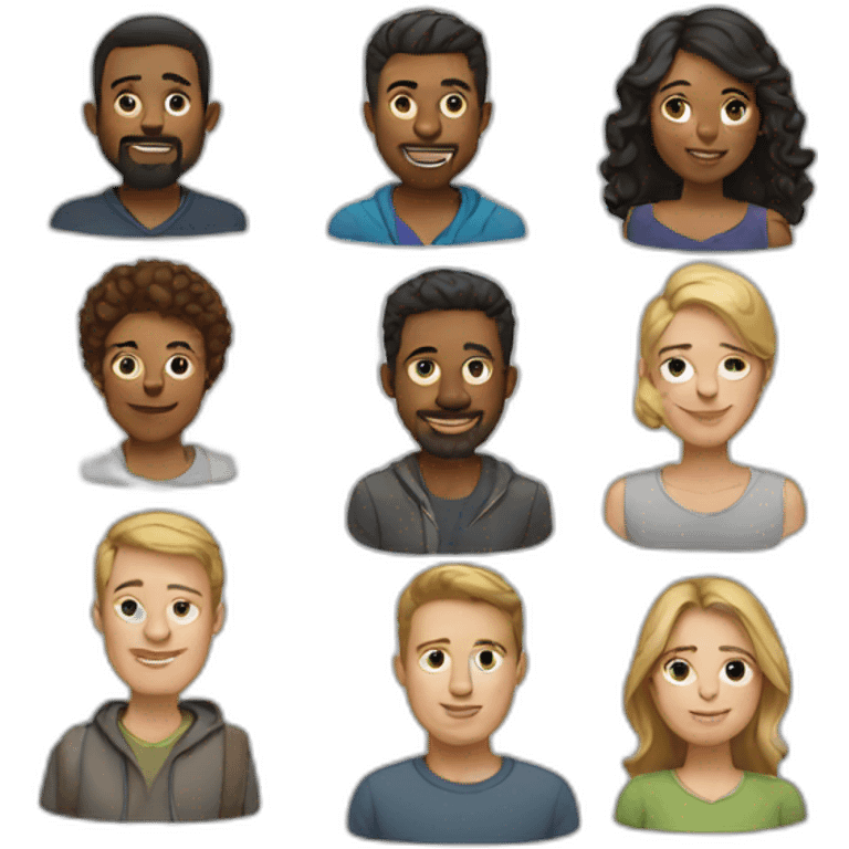 Group of people emoji