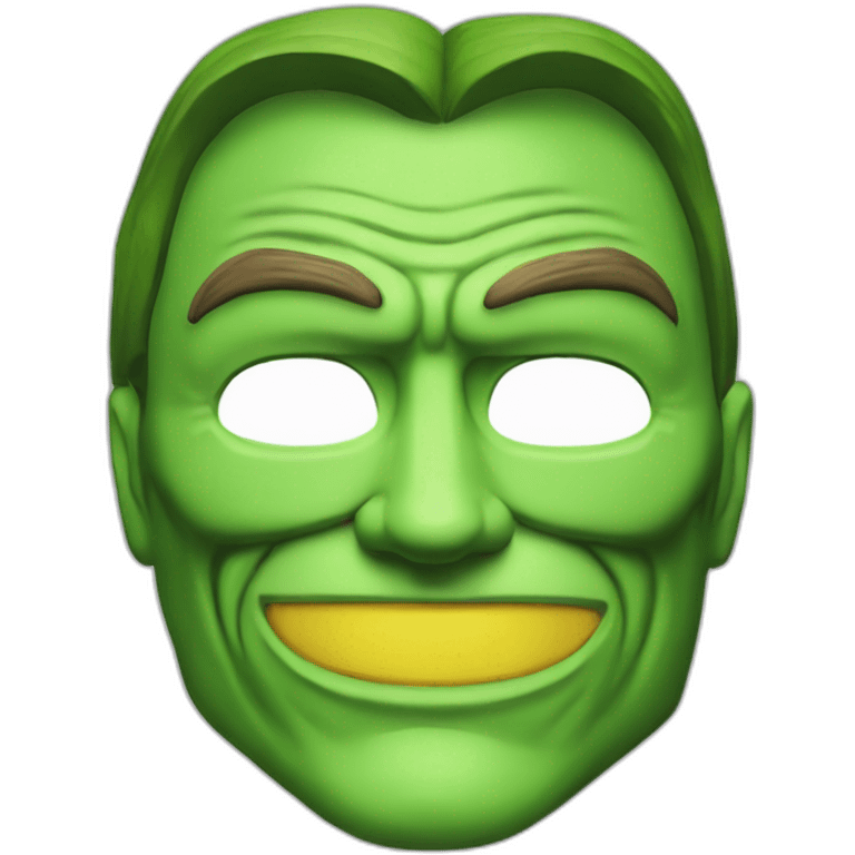 Jim Carrey the mask emoji