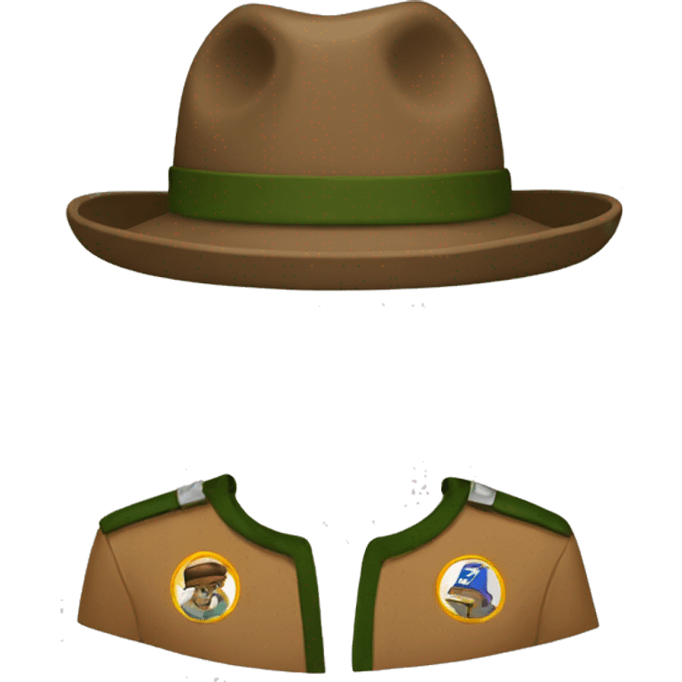 scout hat emoji