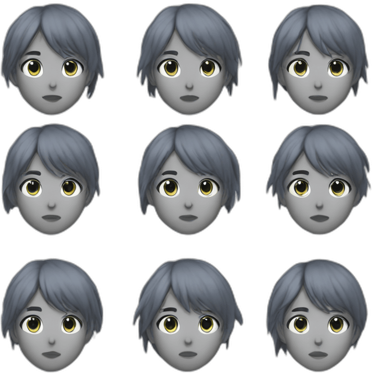 Ciel gris emoji