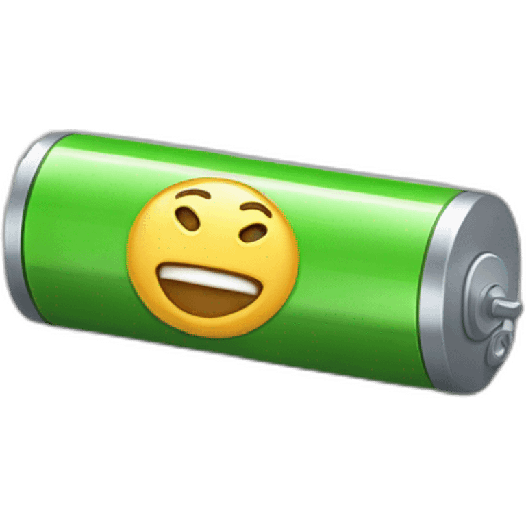 les barres d'un batterie remplie emoji