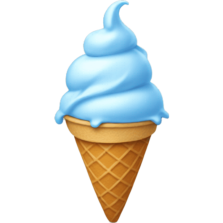 Ice cream cone emoji