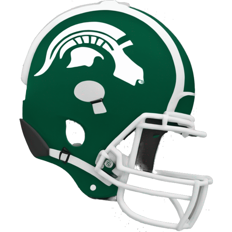 Msu Spartan helmet  emoji